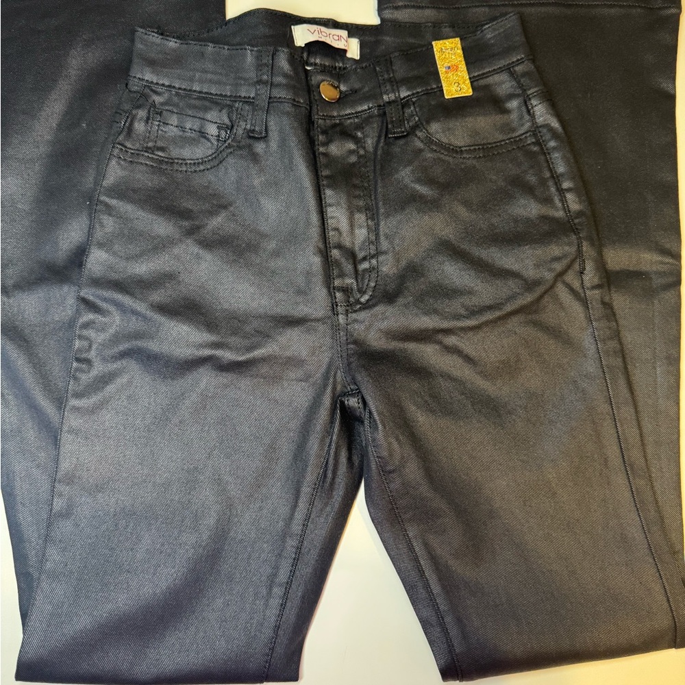 Vibrant Black Skinny Jeans Classic Style